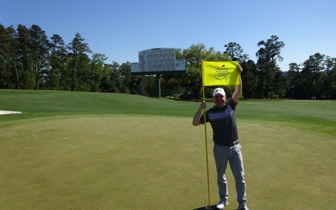 My Masters dream. A year on from playing Augusta National