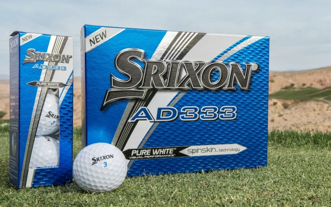 Srixon launch its new look AD333 golf ball for 2018