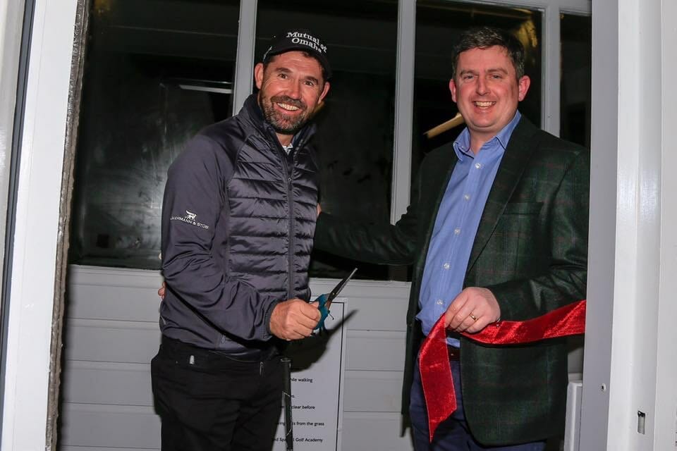 Lawrie goes big for opening of Spawell Golf Academy