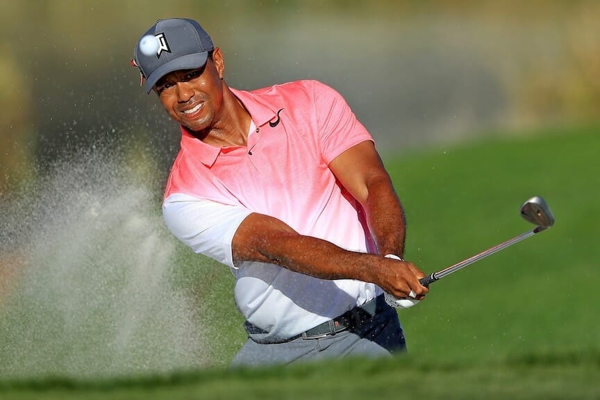 Will the golfing Gods grant Tiger a goodbye kiss?