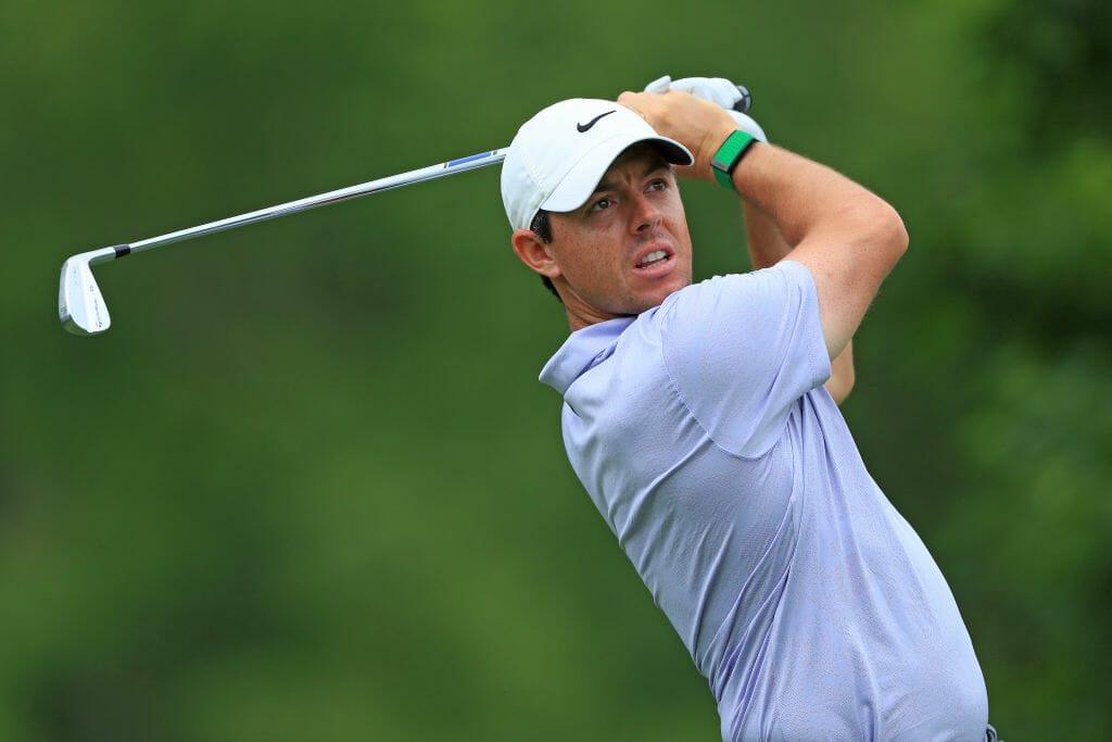 McIlroy just four back and taking the aggressive route