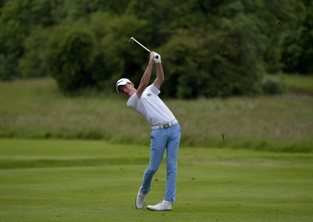 ​Dylan Keating and Simon Walker tied at the top after day two of the Leinster Boys