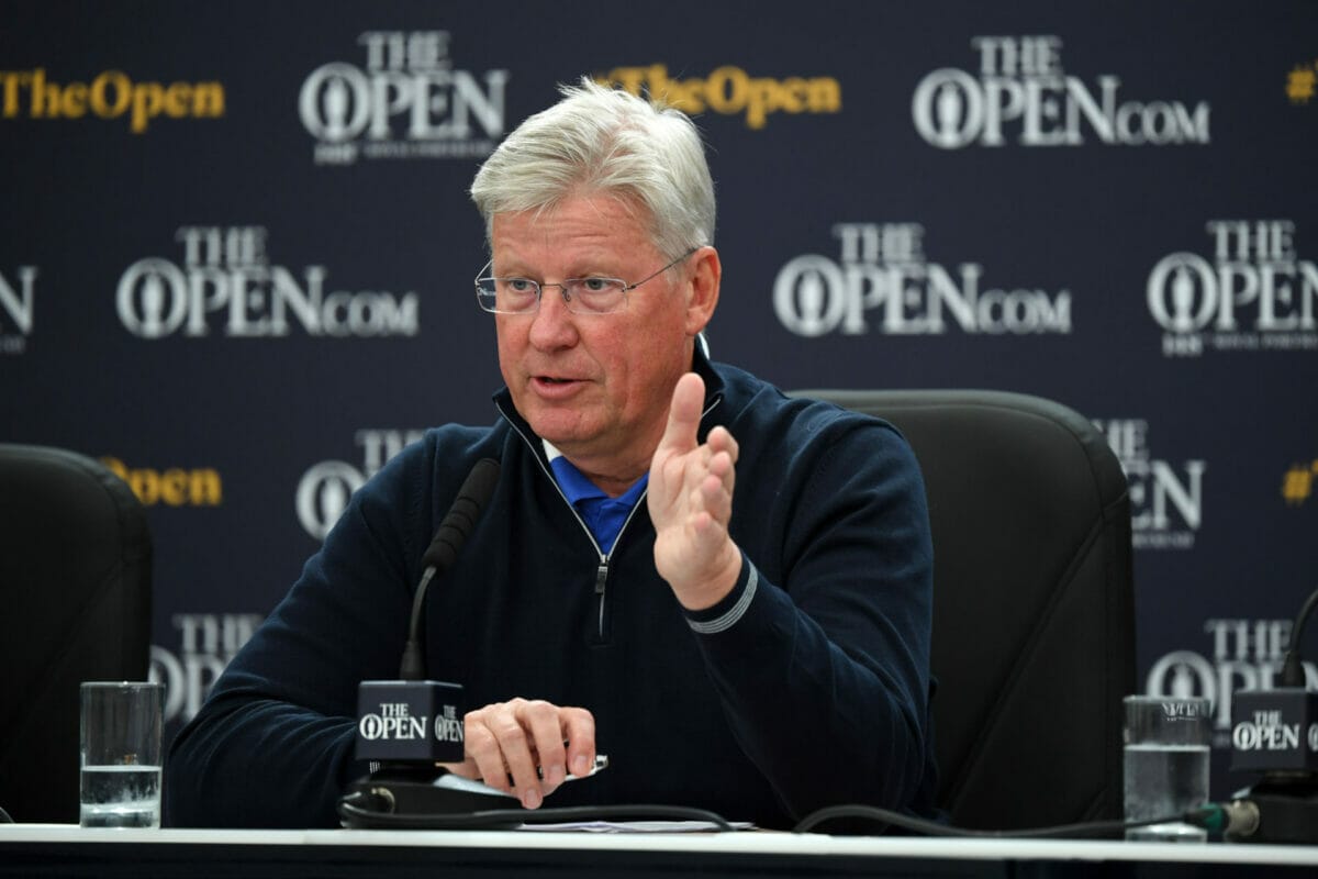 R&A CEO cautiously optimistic for a normal Open Championship