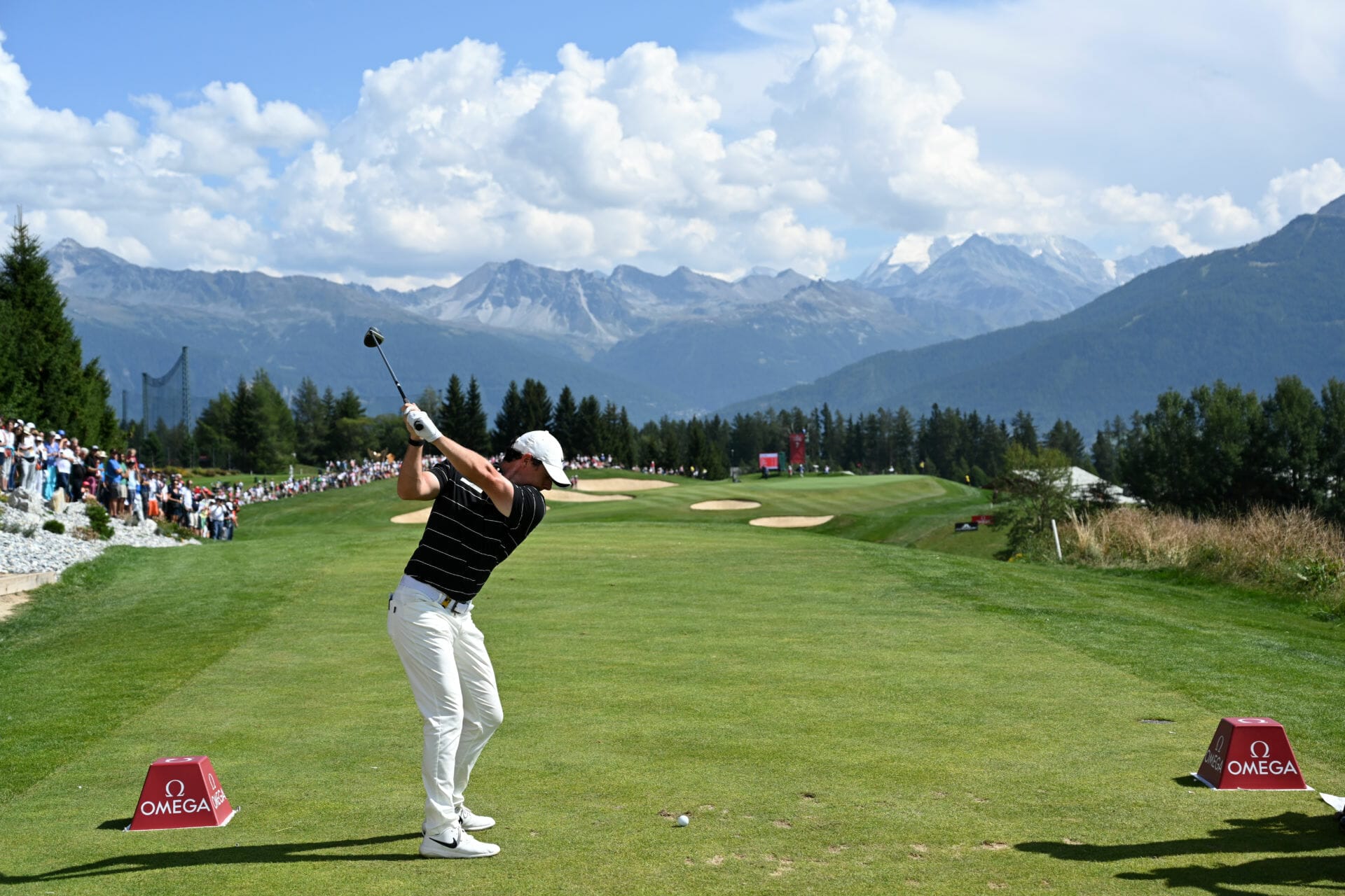 McIlroy tumbles from Swiss summit but the peak’s within reach