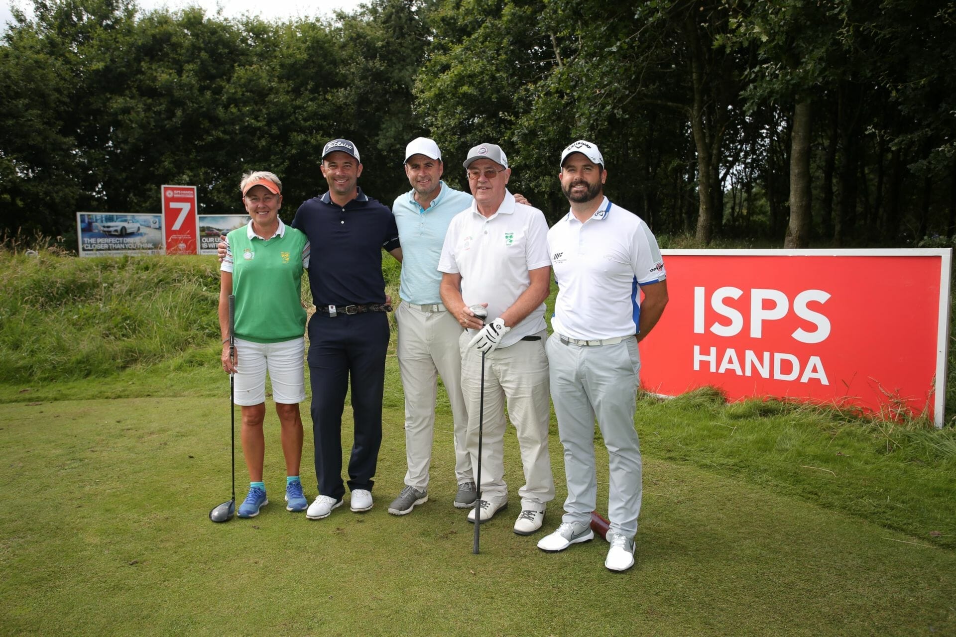 Maguire & Irish Blind Golf steal show at World Invitational