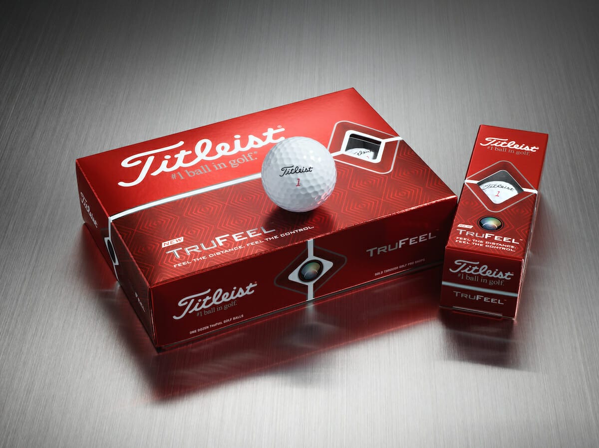 Introducing the Titleist TruFeel golf ball; the softest-feeling Titleist