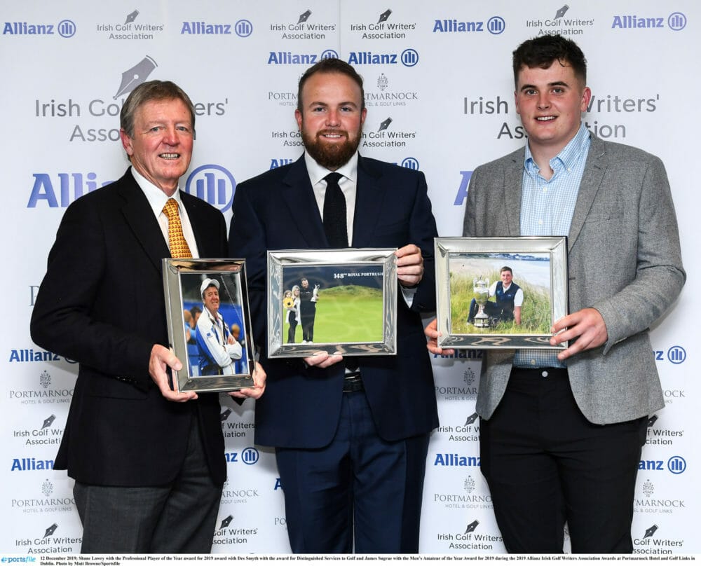 Lowry, Sugrue, Wilson & Smyth honoured by Irish Golf Writers’ Association