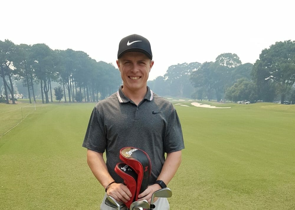 Purcell returning home with a golf bag full of optimism