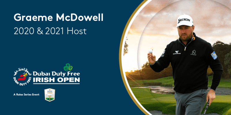 McDowell takes on two-year stint as Irish Open host