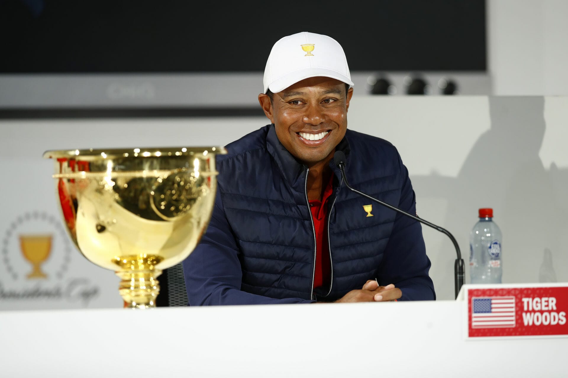 Woods plays down hype surrounding potential Ryder Cup Captaincy