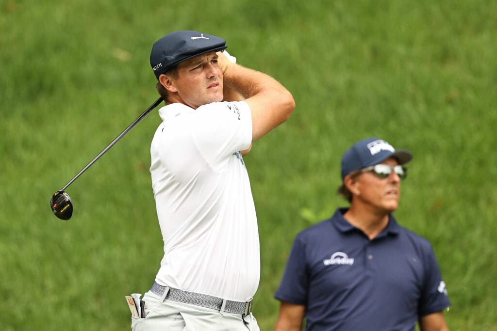 DeChambeau leaves Rory & Lefty gobsmacked with 427-yard drive