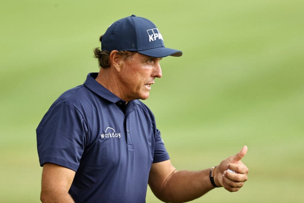Slow start for Clarke as Mickelson fires 61 on Champions Tour debut