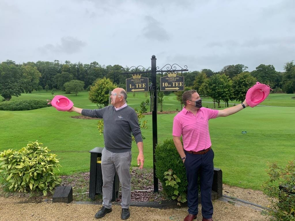 Dromoland drapes itself in pink for Breast Cancer Research