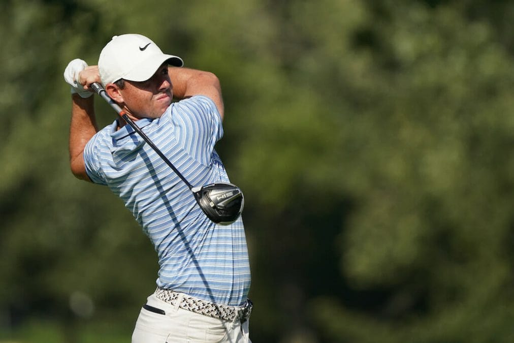 McIlroy drives his way to share of BMW lead