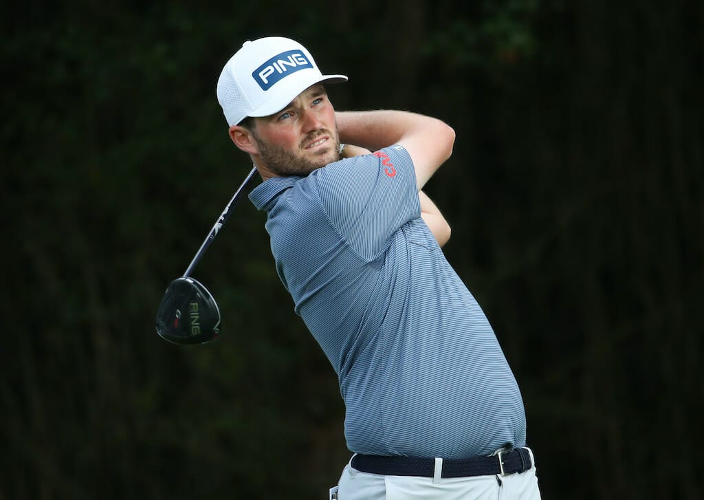 Sharvin shoots to the lead with stunning 63 at Hanbury Manor