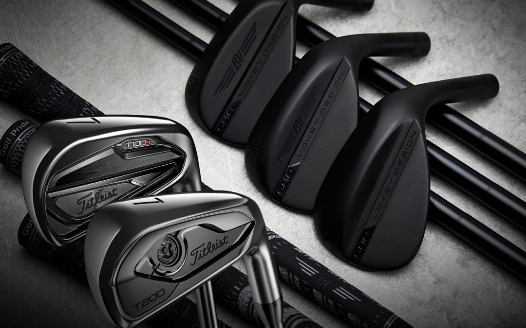 Titleist launch limited edition black finish of its T100 and T200 irons and SM8 wedge