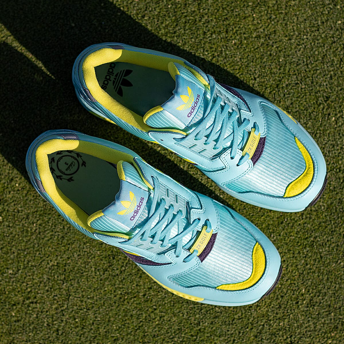 Now on the Tee: Limited-Edition adidas ZX 8000 golf shoes - Irish 