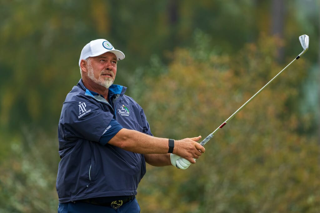Clarke retains lead but four tied at the top at Regions Tradition