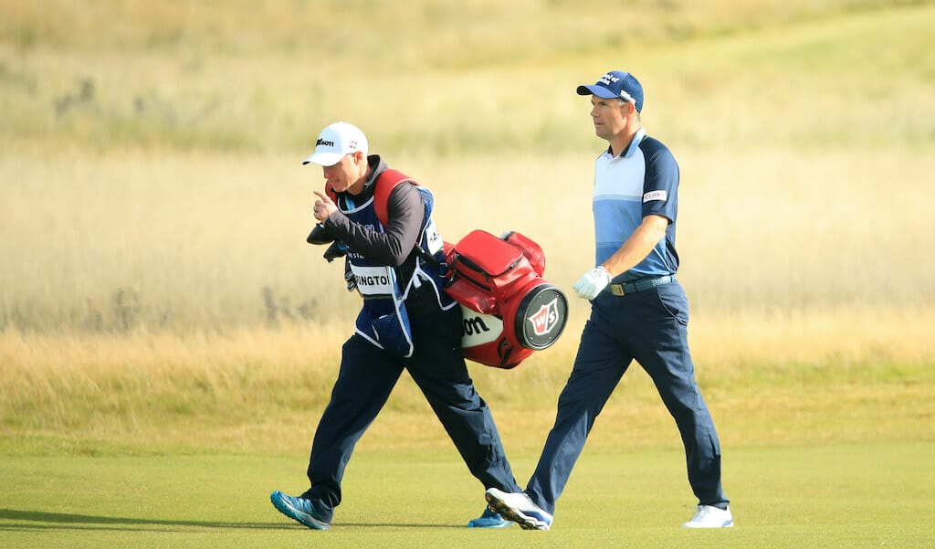 Harrington battles pain barrier for best finish in two years