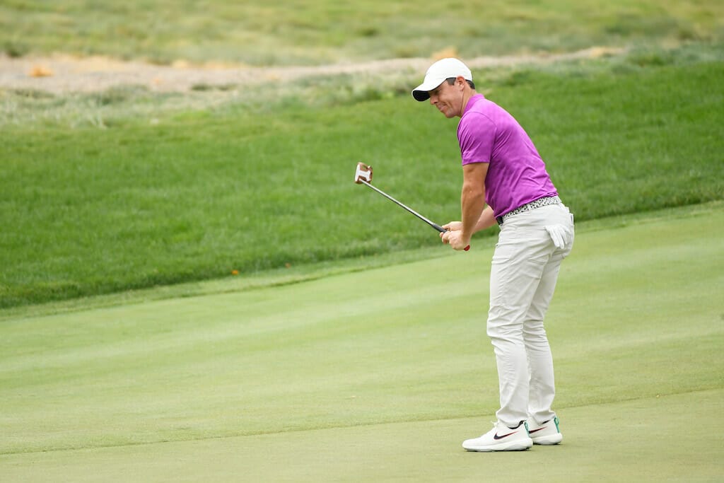 McIlroy cards seven birdies; opens with a one-over 73