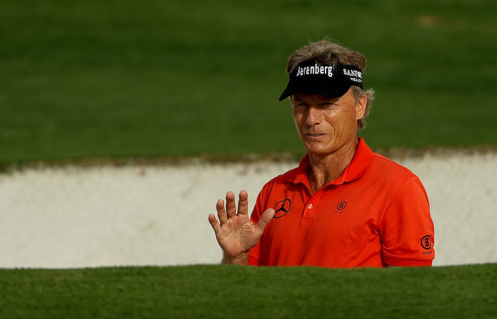 63-year old Langer makes Masters history