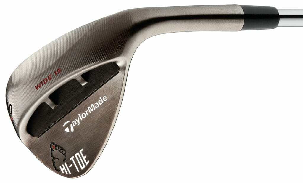 Taylormade high toe hot sale wedge bounce