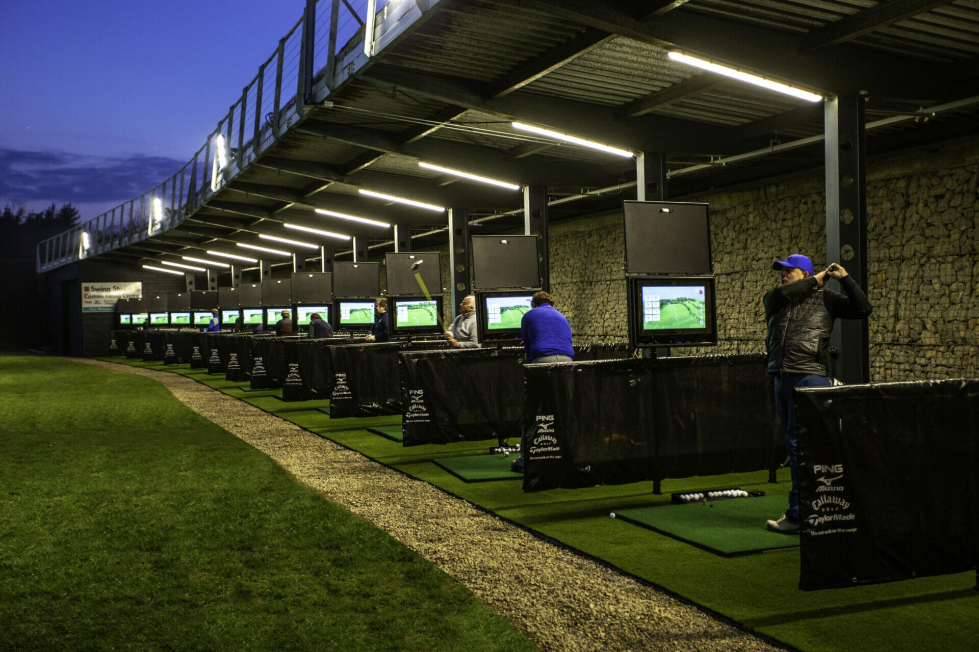 trackman driving range