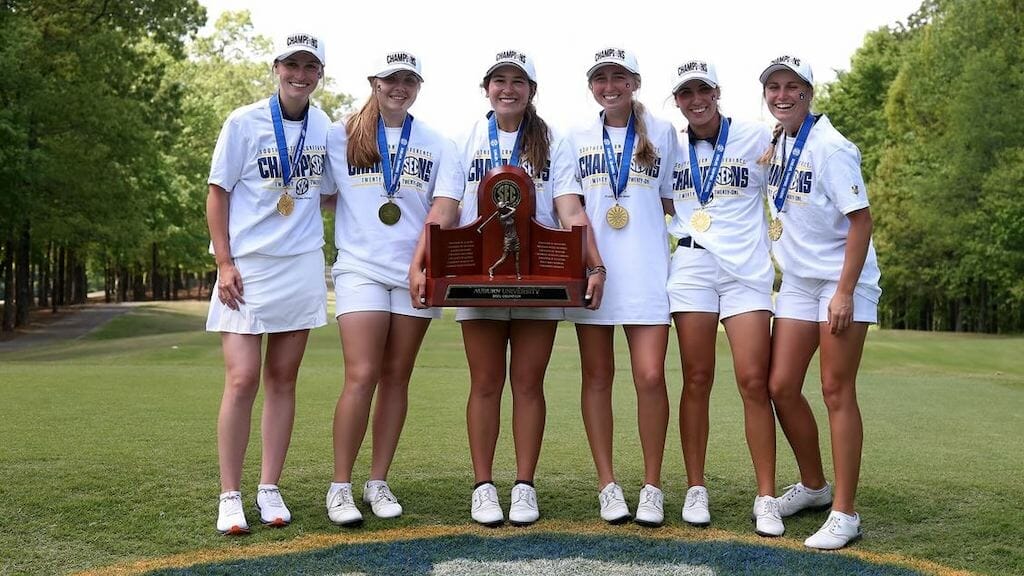 McCarthy’s Auburn capture SEC Women’s Golf Championship