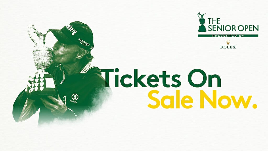 Flexible ticket options go on sale for The 2021 Senior Open