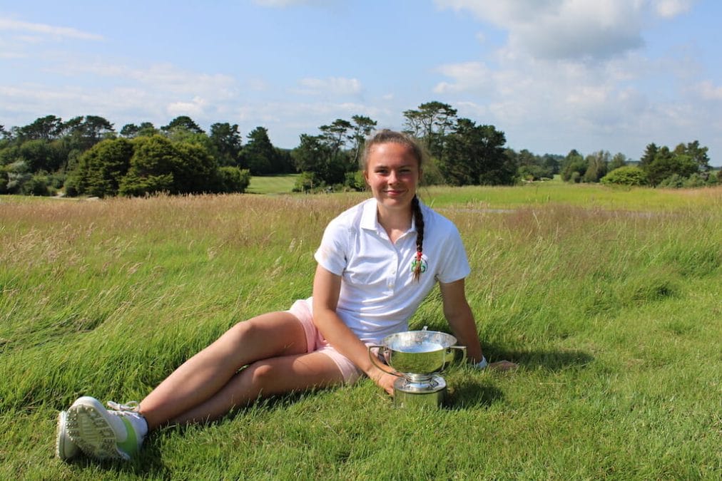 Classy Coulter successfully defends Irish Girls’ Close title