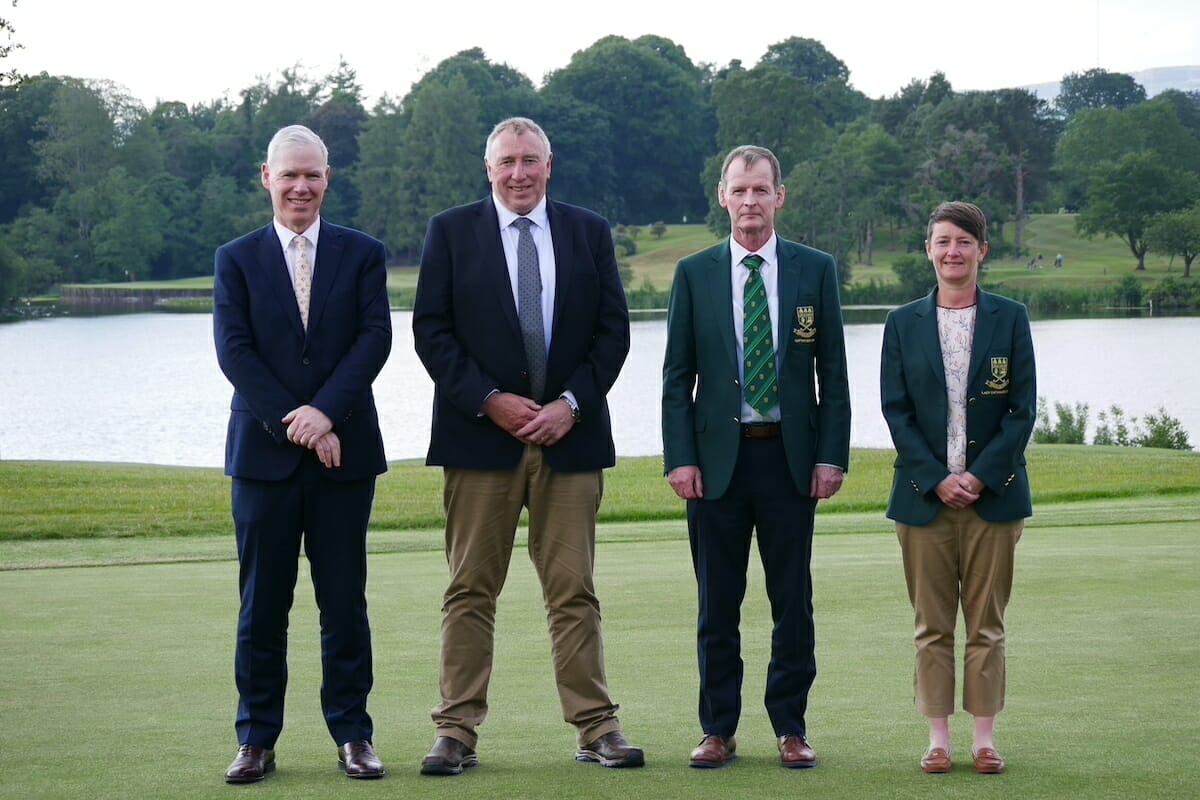 The Allianz Irish Golfer Officers Challenge off to a flying start at Malone GC