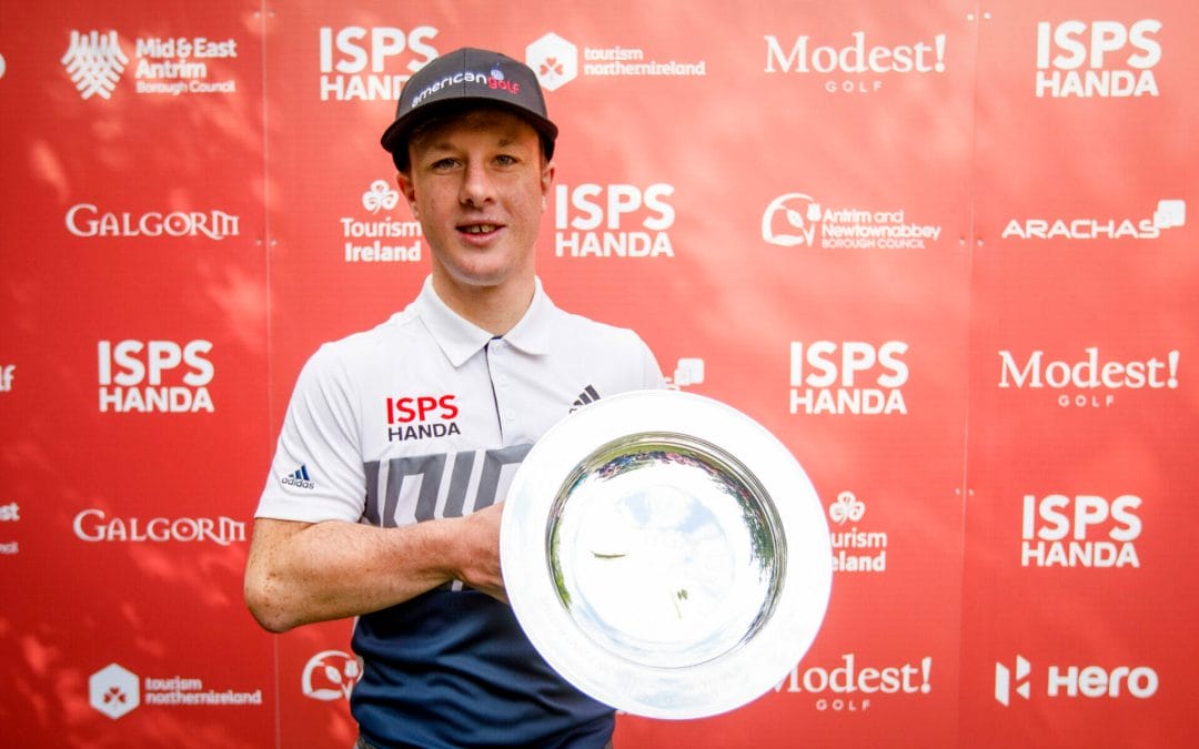 Lawlor on top of the world after ISPS HANDA World Disability Invitational triumph