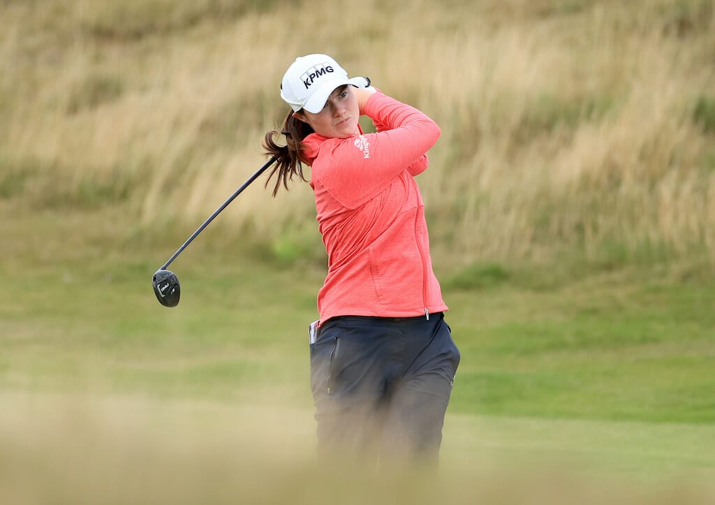 Maguire makes back-nine recovery to book weekend tee-time in Scotland