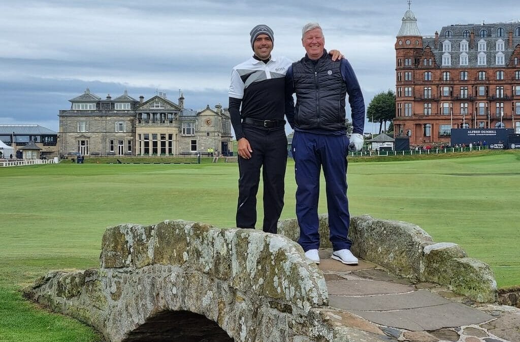37-years on & Javier Ballesteros repeats his father’s 18th hole Old Course birdie feat