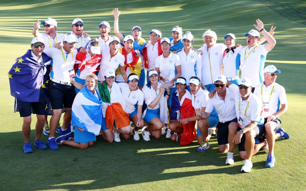 Europe victorious on US soil in the Solheim Cup