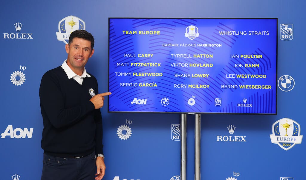 Guessing Europe’s Ryder Cup Pairings