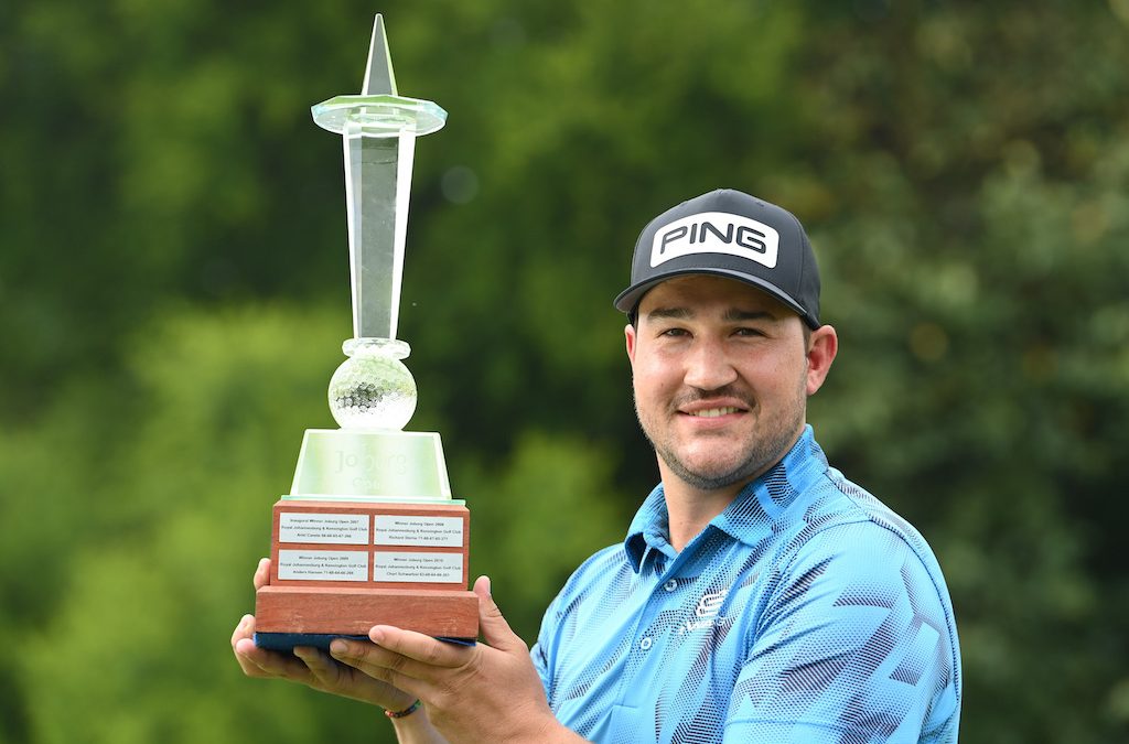 Lawrence wins Joburg Open and books his ticket to St Andrews