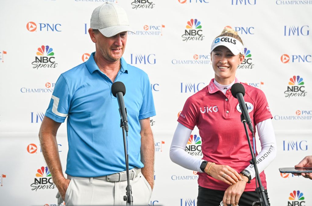 “Pretty cool” says World No.1 Nelly Korda on playing in front of Tiger Woods