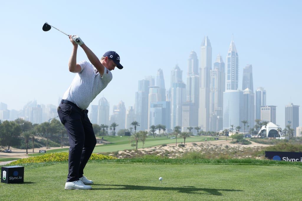 Harding holds halfway lead but Hatton in full pursuit in Dubai