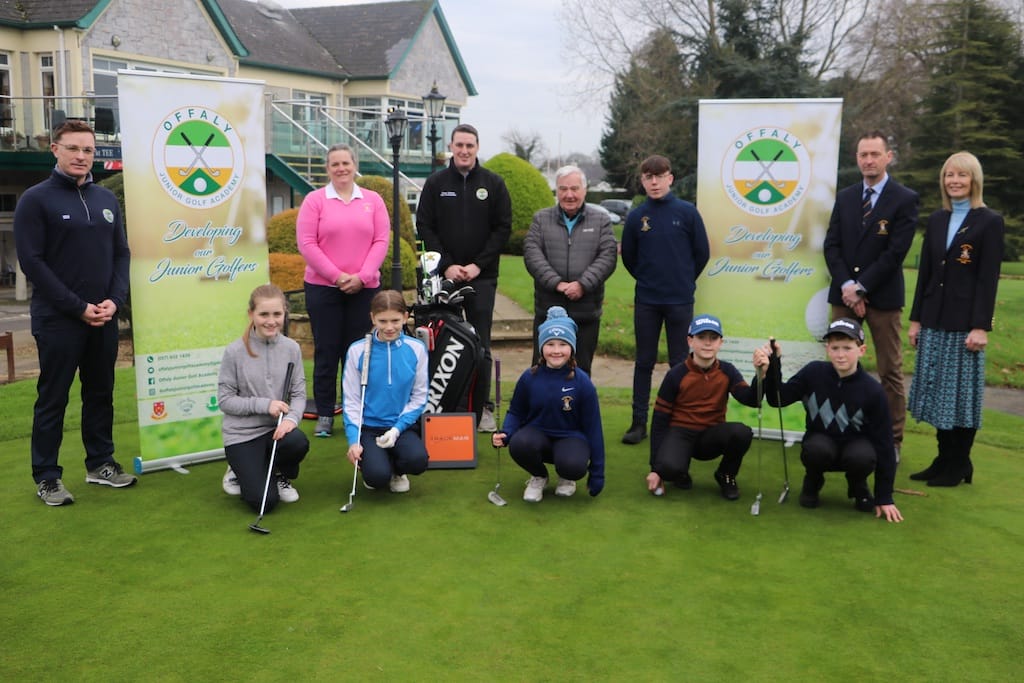 Portarlington GC inducted into thriving Offaly Junior Golf Academy