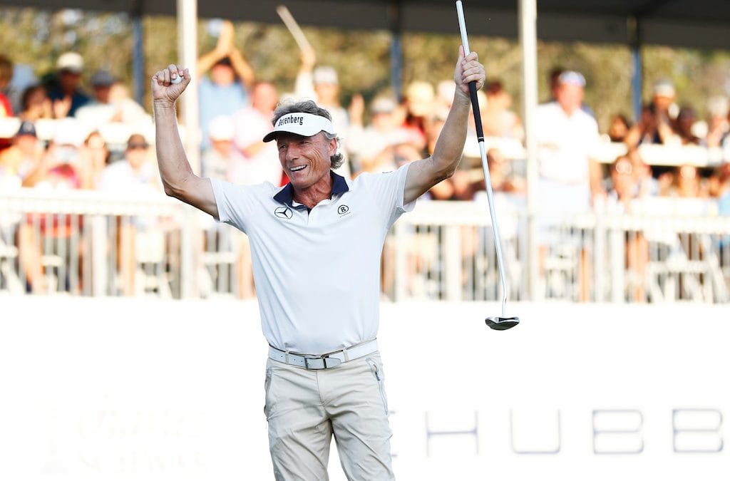 64-year old sensation Langer eases to Chubb Classic title