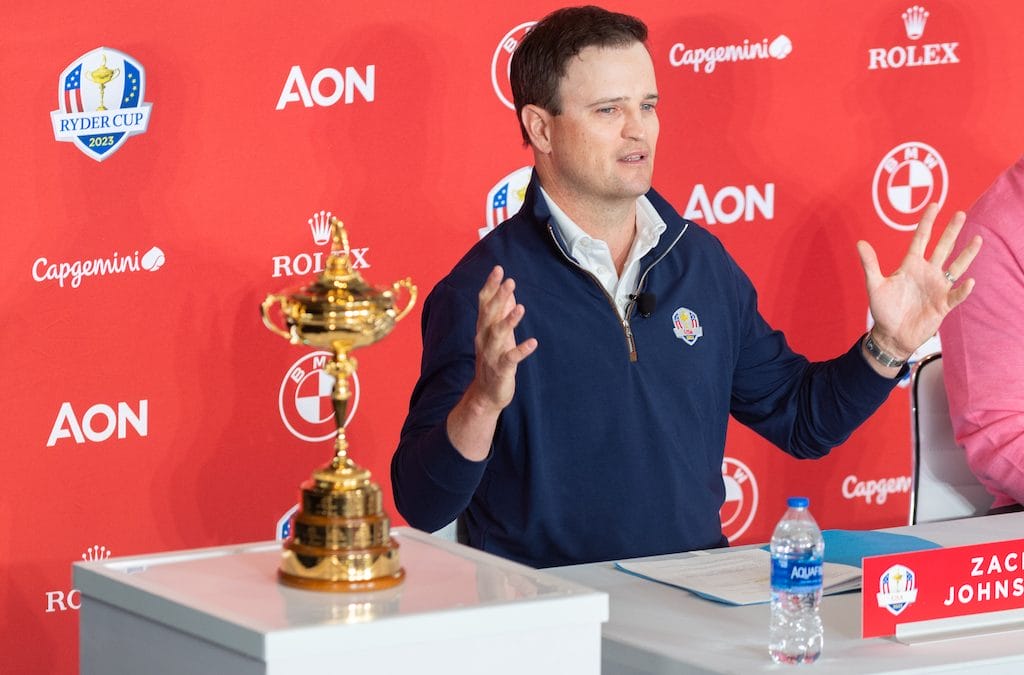 Zach Johnson named USA Ryder Cup Captain for Rome 2023