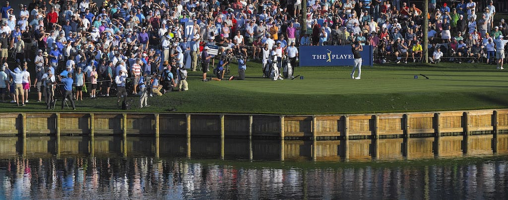 Did the 17th hole cross the line at TPC Sawgrass on Saturday?