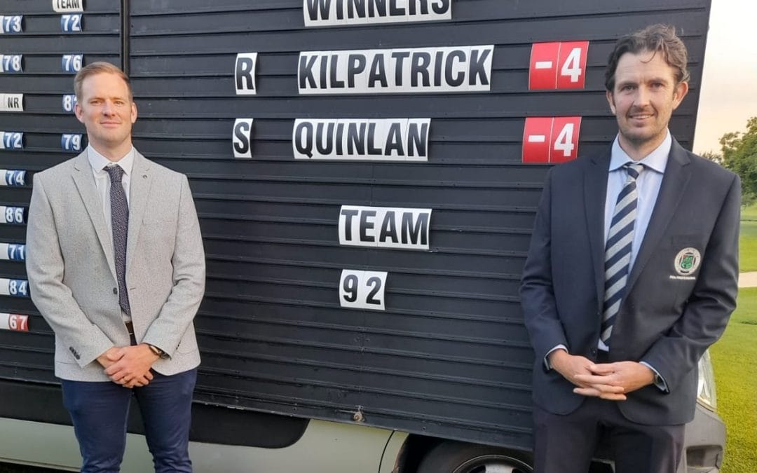 Kilpatrick and Quinlan tied at the top in Malahide