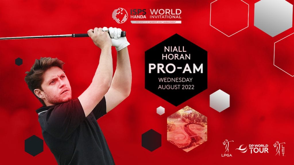 Niall Horan confirmed for ISPS Handa World Invitational Pro-Am