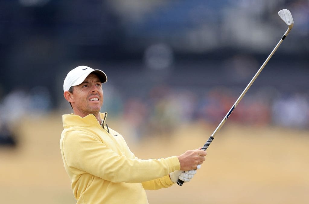 Strong starts for McIlroy and Harrington as Young hits the front with 64