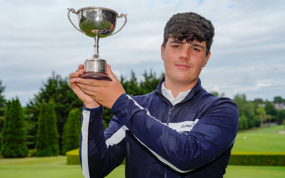 Fahey and Deasy win the Irish Under-14 and Under-16 Boys’ Opens