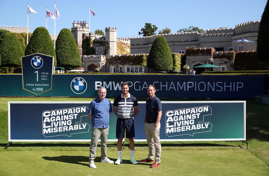 Campaign against Living Miserably (CALM) appointed as Official Charity of BMW PGA