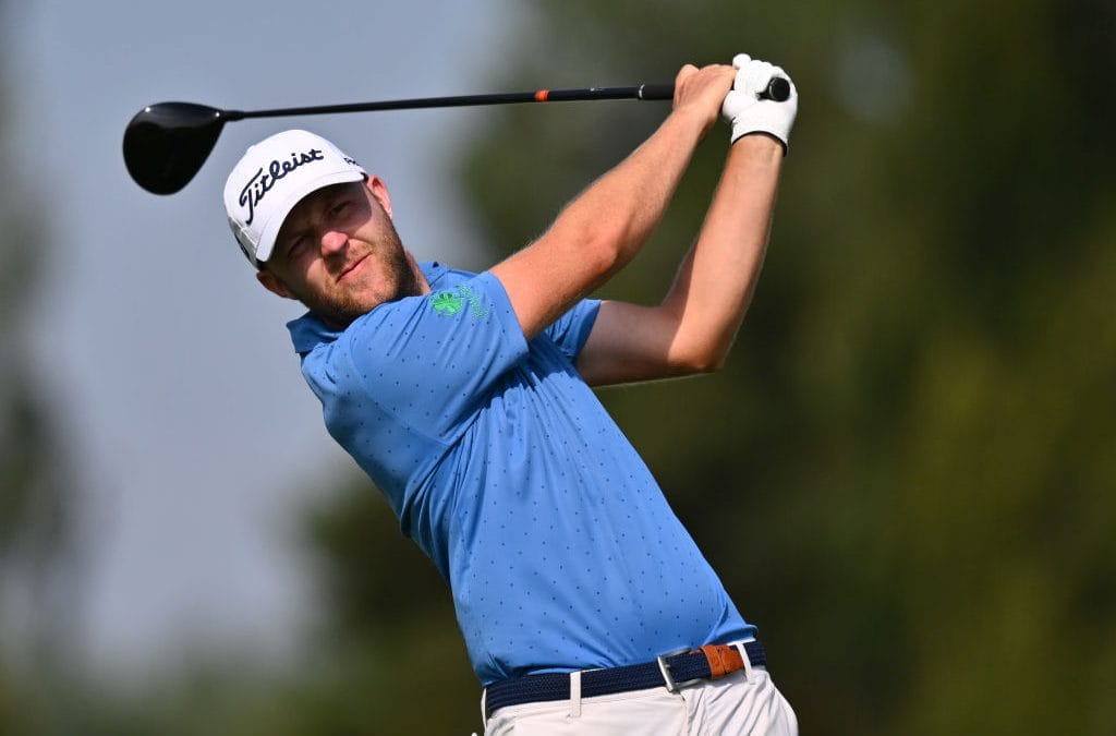 McBride off to strong start at Dormy Open on low-scoring opening day in Sweden
