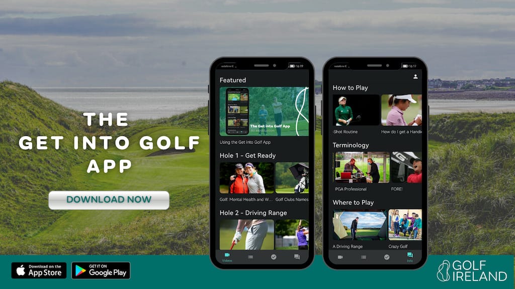 Golf Ireland launches Get into Golf App